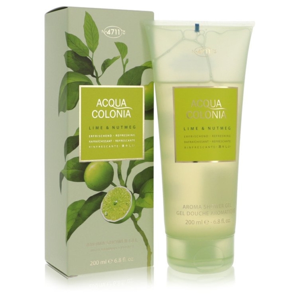 4711 Acqua Colonia Lime & Nutmeg Shower Gel By 4711 - 6.8 oz Shower Gel